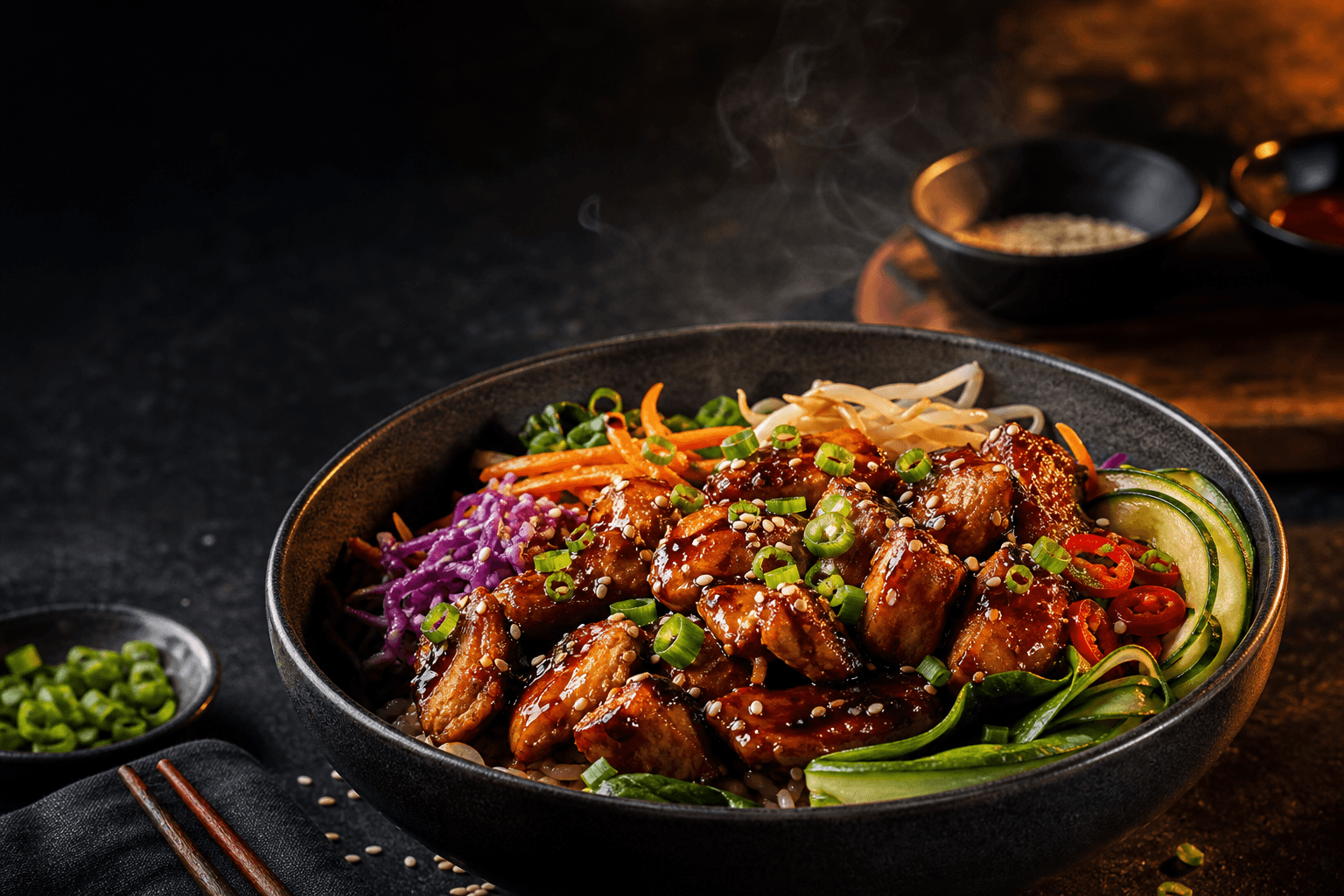 BY. YORI - Cuisine asiatique · Wok · Korean · Teriyaki
